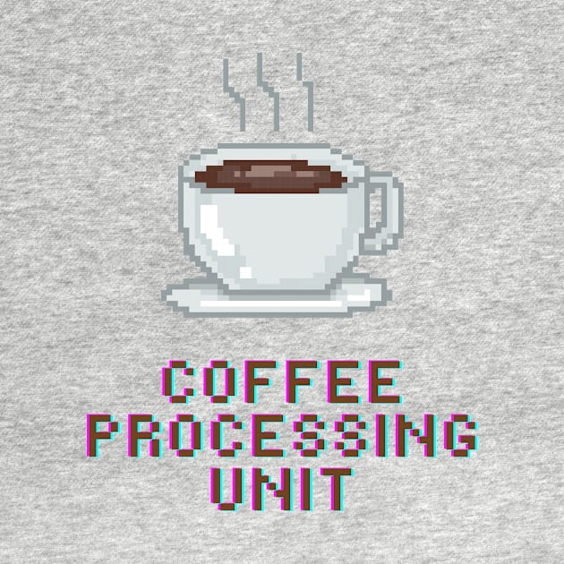 Coffee processing unit Pixel Art by RareLoot19